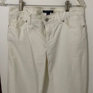 TH off white, five pockets, boot leg corduroy.